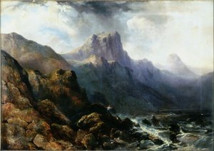 Bergachtig landschap